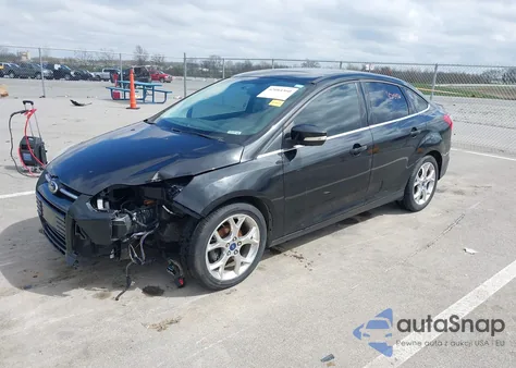 2013 Ford Focus Titanium from USA, damaged, VIN 1FADP3J20DL127971